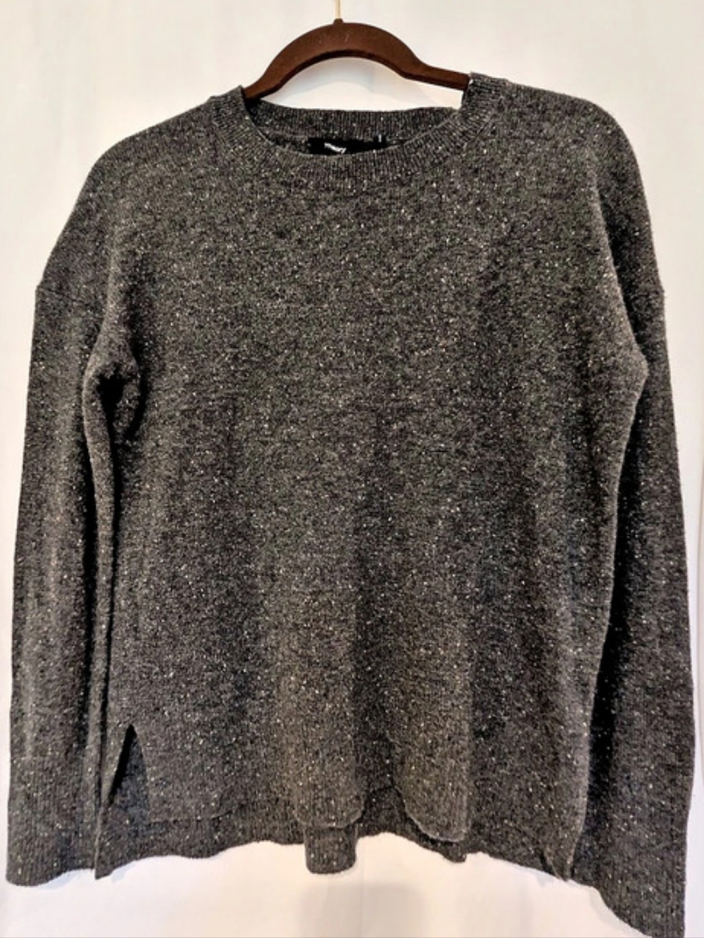 Theory Crewneck Cashmere Sweater Cashmere Crewneck in Gray Size P